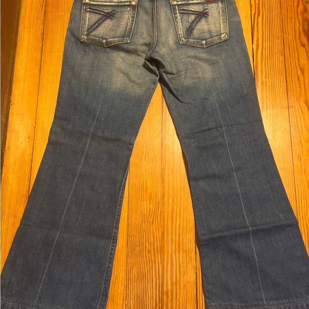 7 For All Mankind DOJO jeans size 30 y2k vintage